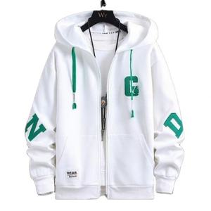 Veste à capuche pour homme, cardigan ample, uniforme de baseball, veste à fermeture éclair, nouvelle tendance de la mode, veste décontractée - Product Image 1