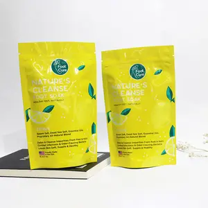定制印刷可再密封站立袋铝箔聚酯薄膜袋茶食品包装塑料袋带拉链