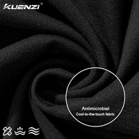 T-shirt Kuenzi surdimensionné à manches courtes, anti-boulochage, absorbant la transpiration, poids lourd 230 GSM, 100 % coton, antibactérien 7A pour femme