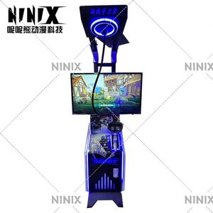 Arcade VR Shooting Game Machine Frontline Defender Immersive Virtual Reality Gaming Equipment HD Display for <b>Entertainment</b> - Product Image 2