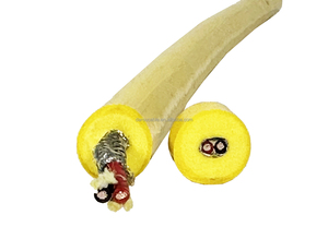 เสื้อแจ็กเก็ตแบบถักสำหรับหุ่<span class=keywords><strong>น</strong></span>ยนต์ใต้น้ำผ่านการรับรอง CE จาก <span class=keywords><strong>ROV</strong></span> เคฟลาร์พร้อมสายสะดือทำจากทองแดง - Product Image 5