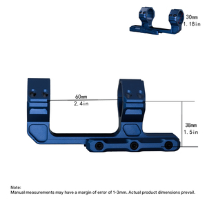 ขาตั้งกล้อง BANGBANG แบบ Cantilever สำหรับท่อขนาด 20 มม. ความสูงตรงกลาง 1.5 นิ้ว สำหรับกีฬากลางแจ้ง (ระยะห่างระหว่างขา 60 มม. สีฟ้า) - Product Image 3