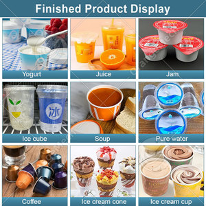 ORME Automatic PP Jelly Coffee K Cup Fill Machine Yogurt Cup Ice Cream <strong>Cone</strong> Fill and Seal Production Line - Product Image 6