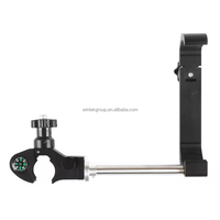 Support de tablette à montage sur poteau GPS robuste, réglable, compatible universel pour les appareils de 97 ~ 145mm de hauteur