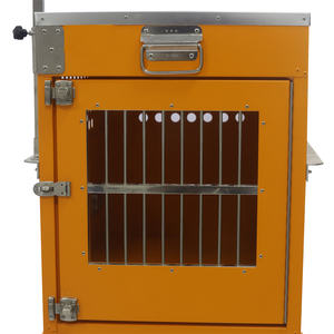 Dog Show Boîte à roulettes en aluminium <span class=keywords><strong>pour</strong></span> chiens <span class=keywords><strong>de</strong></span> voyage <span class=keywords><strong>Cage</strong></span> <span class=keywords><strong>de</strong></span> chenil <span class=keywords><strong>pour</strong></span> <span class=keywords><strong>chien</strong></span> Cages d'avion en aluminium professionnelles - Product Image 4