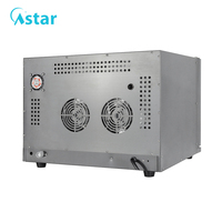 Four à convection électrique commercial à 4 plateaux, commande numérique, porte transparente, 4,5 kW, idéal pour la boulangerie, le pain et la cuisson de pizzas