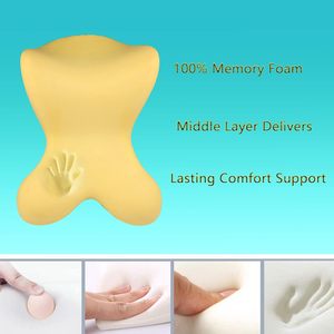 OEM nhà máy cổ tử cung cổ CuộN Bộ nhớ bọt Gối Vòng Cổ gối hỗ trợ cho ngủ gối đệm cho chân giường trở lại Yoga - Product Image 3