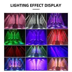 Lumière de barre de tête mobile et de <span class=keywords><strong>lavage</strong></span> LED 2in1 de haute qualité pour l'application de club avec des solutions de conception d'éclairage et de circuits - Product Image 5