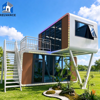RELYANCE Apple Cabin Maison Modulaire Conteneurisée Villa de Vacances Moderne Appartement Bureau 20ft40ft