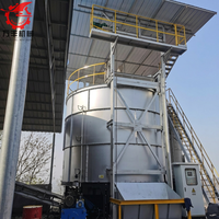 Nouvelle machine de compostage conçue pour la ferme d'élevage bovin, réservoir de fermentation d'engrais pour le traitement des excréments animaux