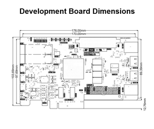 Kit de développement FPGA 410T, architecture Kintex7plus pour le prototypage et le développement électronique - Product Image 3