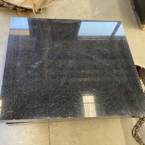 Azulejos de Piedra Negra a <span class=keywords><strong>Precio</strong></span> de Fábrica en China, Azulejos de <span class=keywords><strong>Granito</strong></span> Negro Galaxia Cortados a Medida - Product Image 2