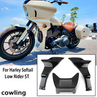 Spoiler de carénage de moto noir brillant pour Harley Softail Low Rider ST FXLRST 2022-2024
