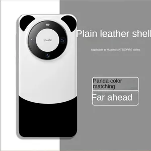 Cho Huawei Mate 60 Pro trường hợp, cao cấp Da trường hợp TPU Panda mềm Silicone trường hợp điện thoại cho Huawei Mate 60 - Product Image 3