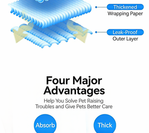 Couche absorbante <span class=keywords><strong>pour</strong></span> animaux de compagnie, culotte de sécurité <span class=keywords><strong>pour</strong></span> <span class=keywords><strong>chien</strong></span> et chat, <span class=keywords><strong>serviette</strong></span> hygiénique, tissu non tissé, élimination des odeurs, dressage des chiots - Product Image 4