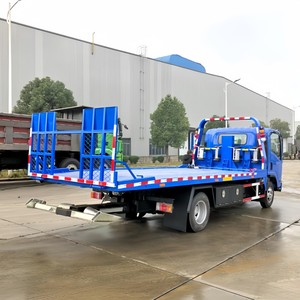 Camión Grúa de Plataforma Plana Isuzu 4x2 de 3 Toneladas con Tecnología Japonesa, Cama Abatible Completa y Elevador de Ruedas - Product Image 5