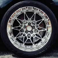 Nouvelles jantes en alliage d'aluminium chromé forgé, à profil profond et concave, 5x112/114.3/120, compatibles avec Audi A5/S5 Mercedes 2/4/8