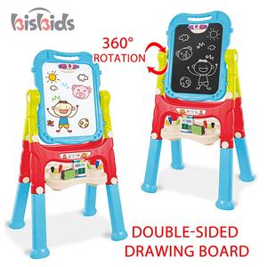 Doppelseitige Magnetische ABS-Kunststoff Verstellbare Staffelei Zeichenbrett Malzubehör Buntes Zeichenspielzeug-Set - Product Image 2