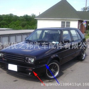 Feux de brouillard avant à cristaux Nine Wings pour Volkswagen Golf 2 Jetta MK2, clignotants intégrés, 1990-1992 - Product Image 1