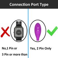 كابل شحن مغناطيسي USB DC لأجهزة قابلة لإعادة الشحن ذات قطب واحد مقاس 2 نقطة 5 مم (0.2 بوصة)