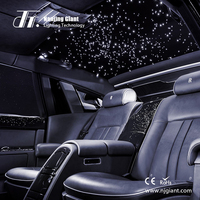 Décoration de plafond de voiture 18W, effet étoiles météores, moteur d'éclairage LED à fibres optiques RGB