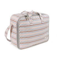 Sac de rangement pour couches multifonctionnel léger, résistant aux chocs et imperméable en polyester, sac de rangement pour poussette, organisateur pour bébé