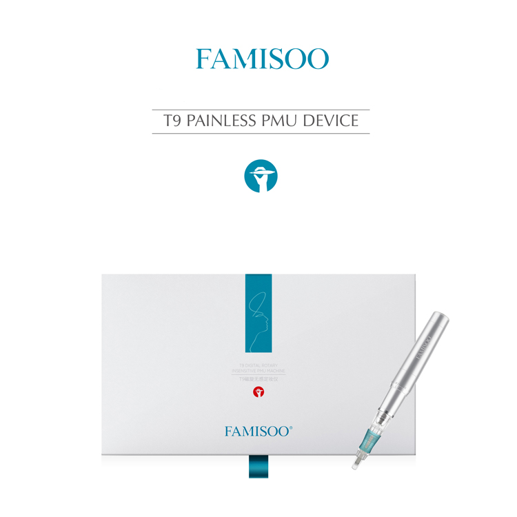 FAMISOO Permanent Makeup Machine Micoblading Handpiece Pen for Eyebrows Tattoo