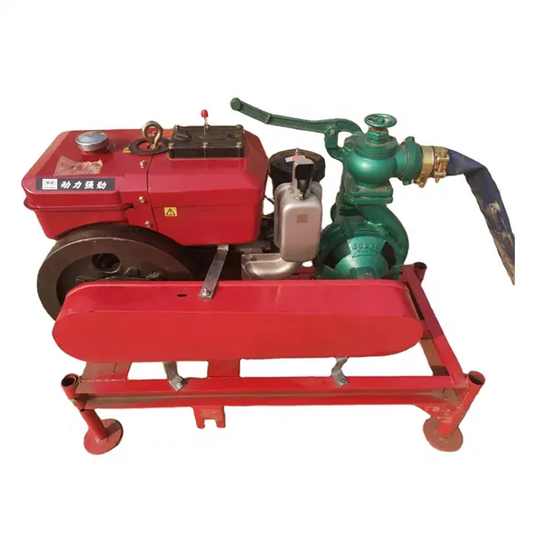 Mountainous 35 HP electric starting diesel unit 4 inch high pressure sprinkler pump