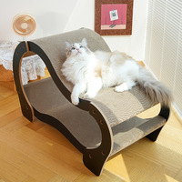 Winners Mignonnes Litières et Griffoirs pour Chat en Carton Ondulé Double Couche en Forme de S, pour Affûter les Griffes, Design Durable et Résistant aux Rayures