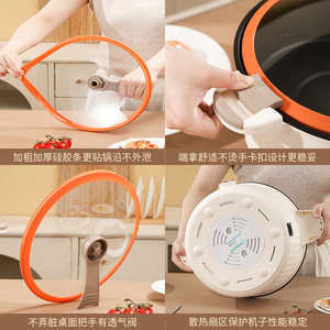 Cuisinière à pression électrique et manuelle de grande capacité 3L/4L/6L, <span class=keywords><strong>cuiseur</strong></span> à riz avec <span class=keywords><strong>cuiseur</strong></span> <span class=keywords><strong>vapeur</strong></span> pour usage domestique et hôtelier, multifonction 5 en 1 - Product Image 3