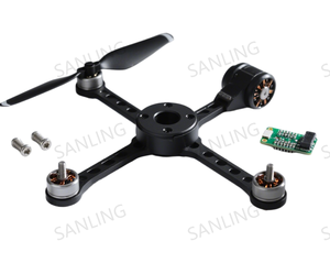 Bốn trục <span class=keywords><strong>CNC</strong></span> hợp kim nhôm gia công dịch vụ cho máy bay không người lái các bộ phận vỏ gia công bao gồm dây thép không gỉ EDM - Product Image 1