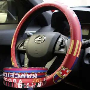 Fashion Football Club Car Interior Decoration coprivolante accessori per auto copriruota senza anello interno