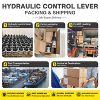 Válvula de control tipo joystick Rexroth 4TH5 25990500 R908353663, conjunto de válvula piloto para Yanmar VIO55/VIO60/VIO75/VIO80