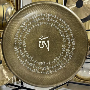 Gong en alliage <span class=keywords><strong>pour</strong></span> la guérison sonore, 80 cm, <span class=keywords><strong>pour</strong></span> la méditation, le <span class=keywords><strong>yoga</strong></span>, le bain sonore, le nettoyage énergétique - Product Image 1