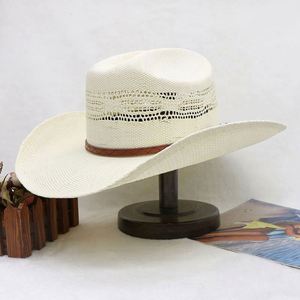 Sombrero de Vaquero de Paja Personalizado para Adultos, Unisex, Casual, para Viajes al Aire Libre, con Ala Ancha para el Verano - Product Image 6