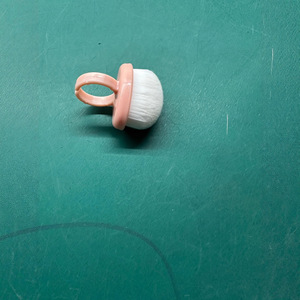 Ensemble de brosses à poussière pour ongles en poils synthétiques doux, brosse à anneau à manche court pour le nettoyage et le polissage des ongles - Product Image 6