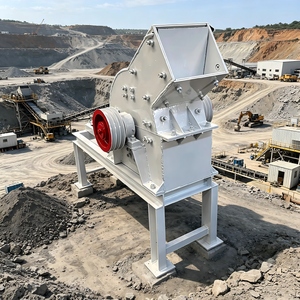EU Hammer Stone Breaking <b>Machine</b> Price Hammer Mill Rock Crusher for Sale On-site Processing of Sand and Gravel - Stone Crusher - Product Image 1