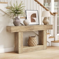 Longue ferme étroite entrée canapé Table en bois salon entrée couloir Console Table