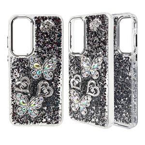 Coque de téléphone en époxy avec accessoires papillon et cadre d'objectif électroplaqué pour <span class=keywords><strong>Samsung</strong></span> S26 ULTRA - Product Image 1