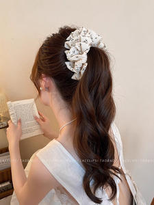 स्कूल समय पोलका डॉट बाल पंखा क्लिप किशोर लड़कियों के लिए सुंदर बाल पंजे क्लिप किशोर लड़कियों के बाल सहायक सुंदर बाल टुकड़ा - Product Image 5