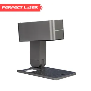 Perfect Laser Logo Marker Mini Desktop 5W Deep Laser Wood Marking Printer Cutter Machine For Bamboo Leather Stone Metal Carving