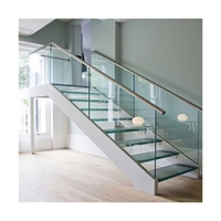 Marches d'escalier droites pour extérieur, nouvelles rampes de style industriel pour escaliers