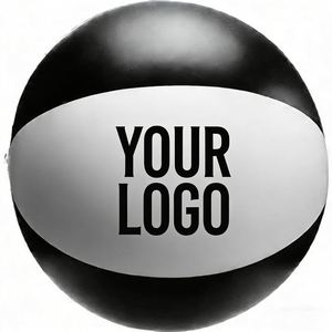 Ballon de plage gonflable en PVC personnalisé avec logo d'usine pour jeux aquatiques, sports et divertissements en extérieur - Product Image 1