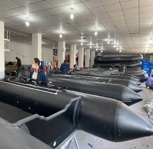 เรือท้องแบนแบบเป่าลมพื้นอลูมิเนียมแข็งขนาด6ม. 7ม. 8ม. 9ม. 10ม. 30-40คน - Product Image 6