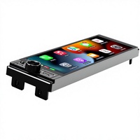 Estéreo de Audio para Auto de 6.28 Pulgadas 1 Din, Reproductor MP5 con Pantalla Táctil, Carplay, Autoradio, Asistente de Reversa, Colocación en el Tablero, MP3 OLED