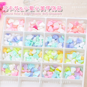 TSZS 100 pièces résine coeurs ongles accessoires manucure Mini bonbons couleur coeur <span class=keywords><strong>Nail</strong></span> <span class=keywords><strong>Art</strong></span> ornements mignon coréen résine petits coeurs - Product Image 3