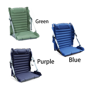 Personalizado al aire libre plegable impermeable Picnic cojín inflable <span class=keywords><strong>respaldo</strong></span> asiento blanqueador silla colchón de aire almohadilla <span class=keywords><strong>Camping</strong></span> Mat - Product Image 1