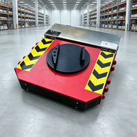 Chariot à roulettes électrique pour le transport de marchandises, avec télécommande, pour la manutention des matériaux en usine, directement de l'usine