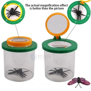 Nouvelle visionneuse d'insectes <span class=keywords><strong>loupe</strong></span> ABS tasses jouets optiques sûrs pour les enfants et les enfants Observation insectes tasses boîte - Product Image 2