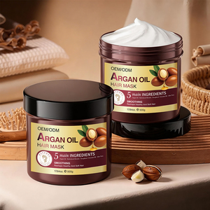 Mascarilla Capilar de Aceite de Argán Marroquí OEM, Nueva Llegada, Venta Caliente, Repara, Suaviza e Hidrata el Cabello - Product Image 1